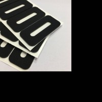 Customized Shape Silicone 3m Self Adhesive Feet Pad Die Cutting Rubber Pad