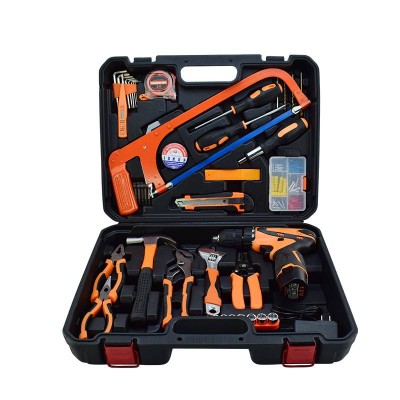 Household Electric Drill Electric Hand Tools Set Hardware Electrician Special Maintenance Multi-function Tool Box Woodworking